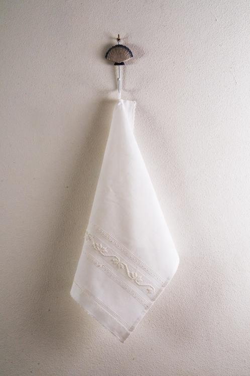 Art-12 canovaccio misto lino mezza stella bianco