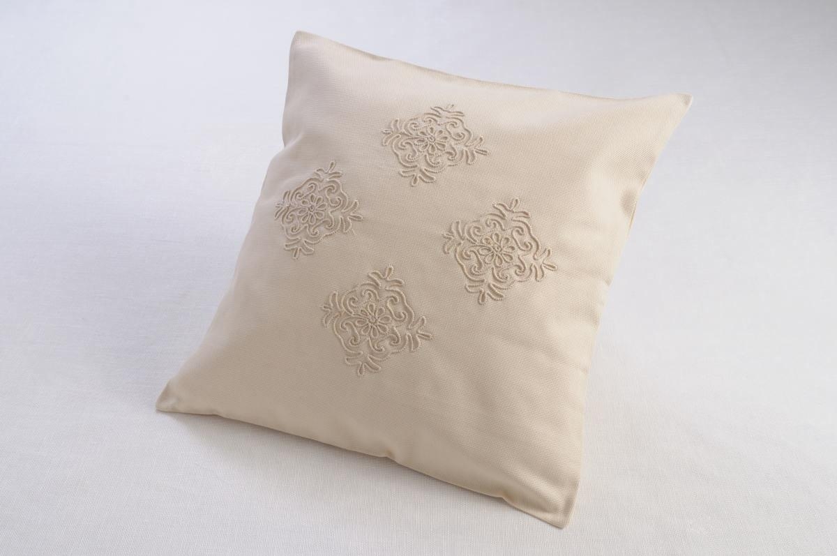 Art-41 copricuscino cotone pistoccu panna