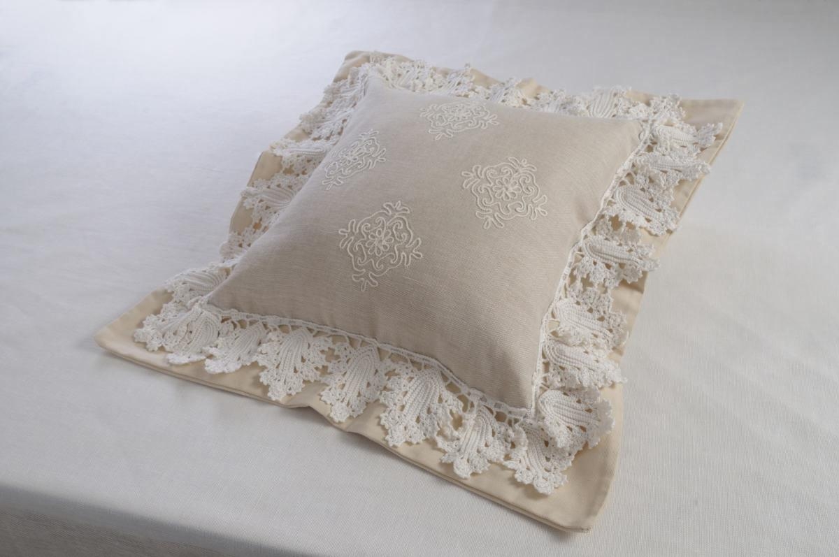 Art-57 copricuscino cotone e lino tortora pistoccu panna
